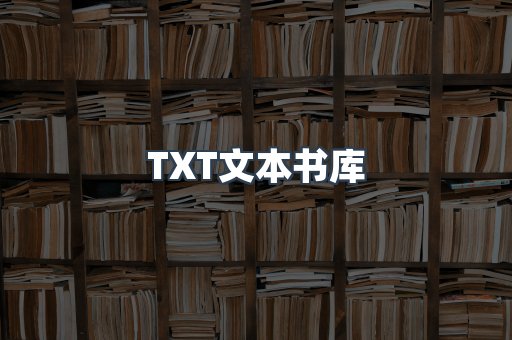 TXT文本书库
